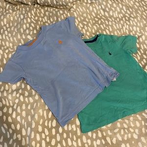 2 Polo Ralph Lauren tee shirts size 2/2t play condition